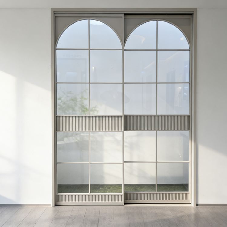 復(fù)古推拉門